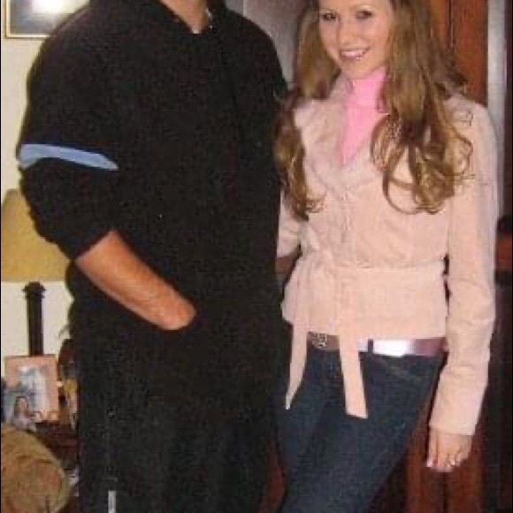 Vintage y2k Arden B courderoy pink jacket with fur - Picture 10 of 10